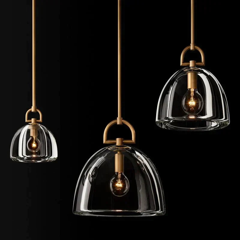 Bota Modern Dome Glass Pendant Light, Pendant Light For Hallway-Meet Lighting