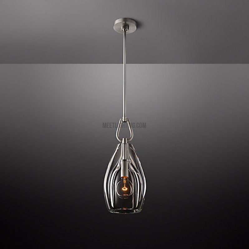 Botanist Flute Pendant,Modern Glass Pendant Light-Meet Lighting