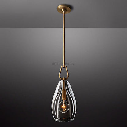 Botanist Flute Pendant,Modern Glass Pendant Light-Meet Lighting