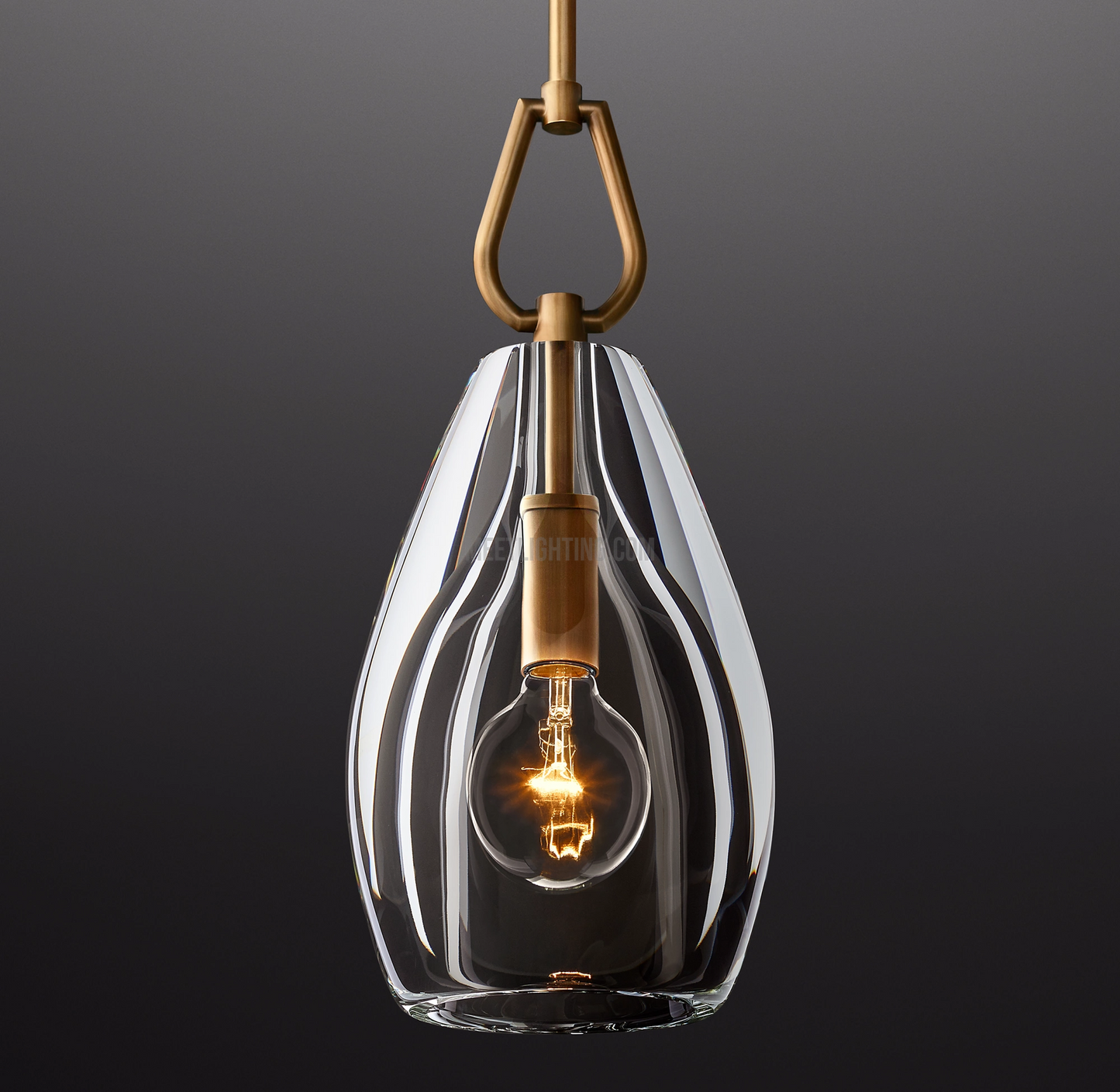 Botanist Flute Pendant,Modern Glass Pendant Light-Meet Lighting