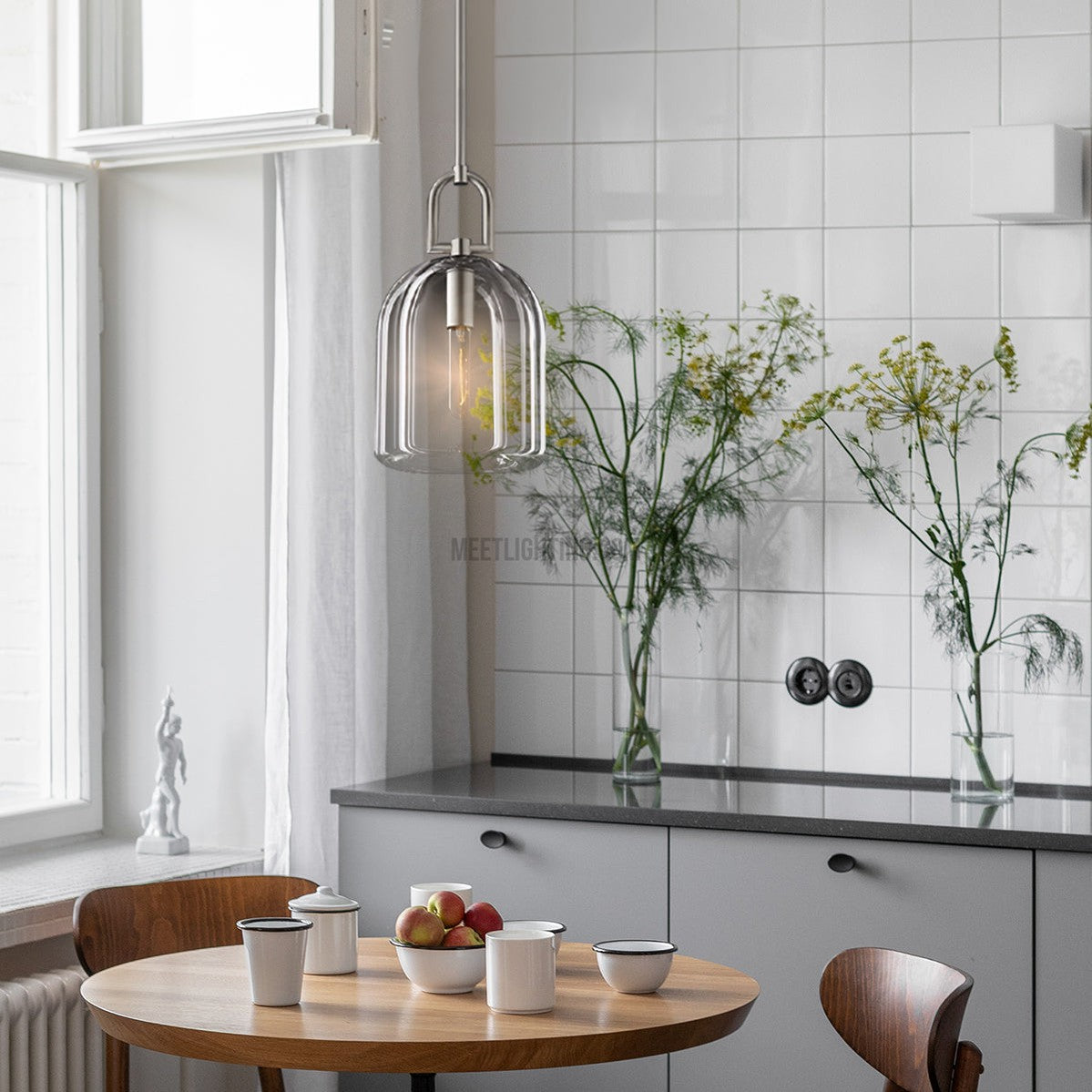 Botanist Upscale Cloche Pendant-Meet Lighting