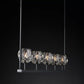 Boule Clear Glass Linear Chandelier 48"-Meet Lighting