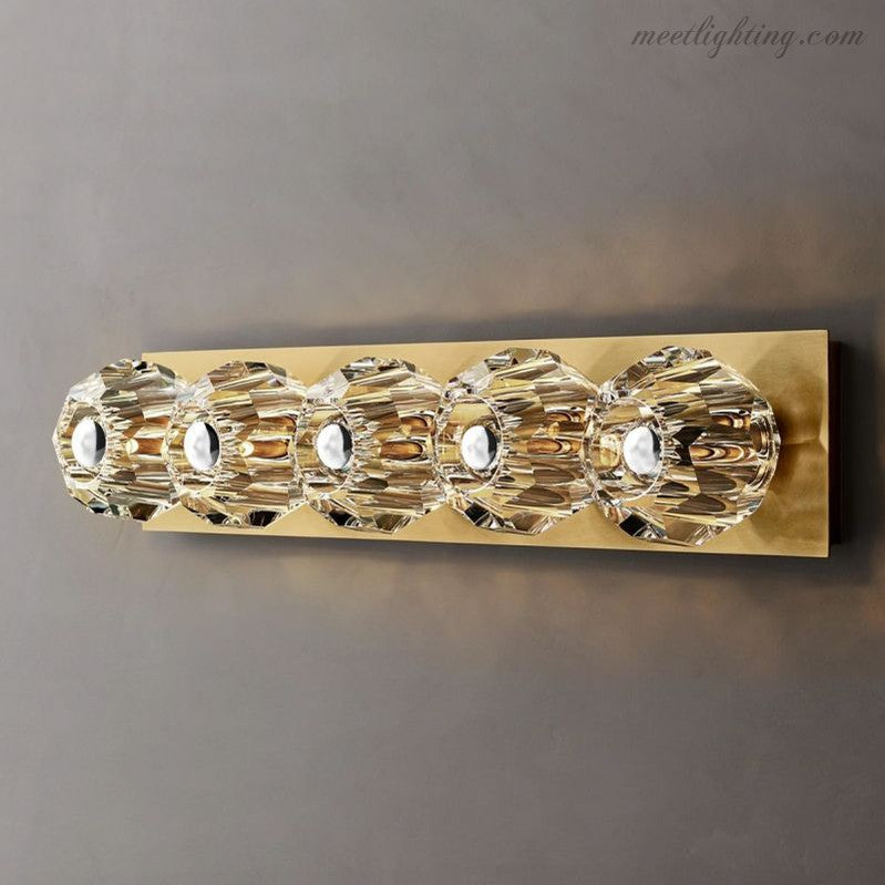 Boule Clear Glass Linear Wall Lamp (long)-Meet Lighting