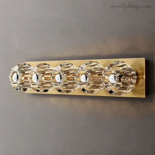 Boule Clear Glass Linear Wall Lamp (long)-Meet Lighting