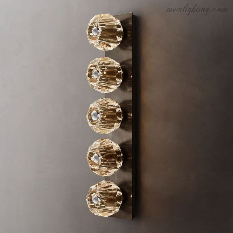 Boule Clear Glass Linear Wall Lamp (long)-Meet Lighting