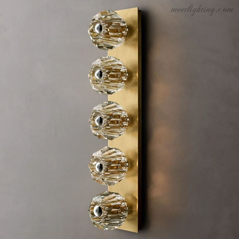 Boule Clear Glass Linear Wall Lamp (long)-Meet Lighting