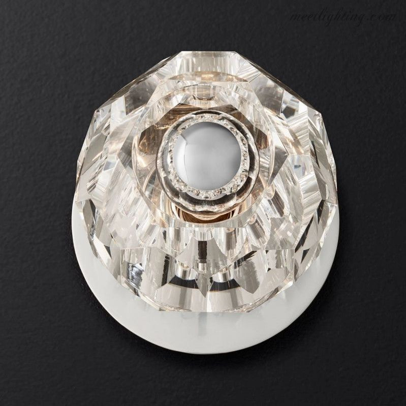 Boule Clear Glass Petite Wall Lamp-Meet Lighting