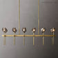 Boule Glass Double Linear Chandelier 60"-Meet Lighting