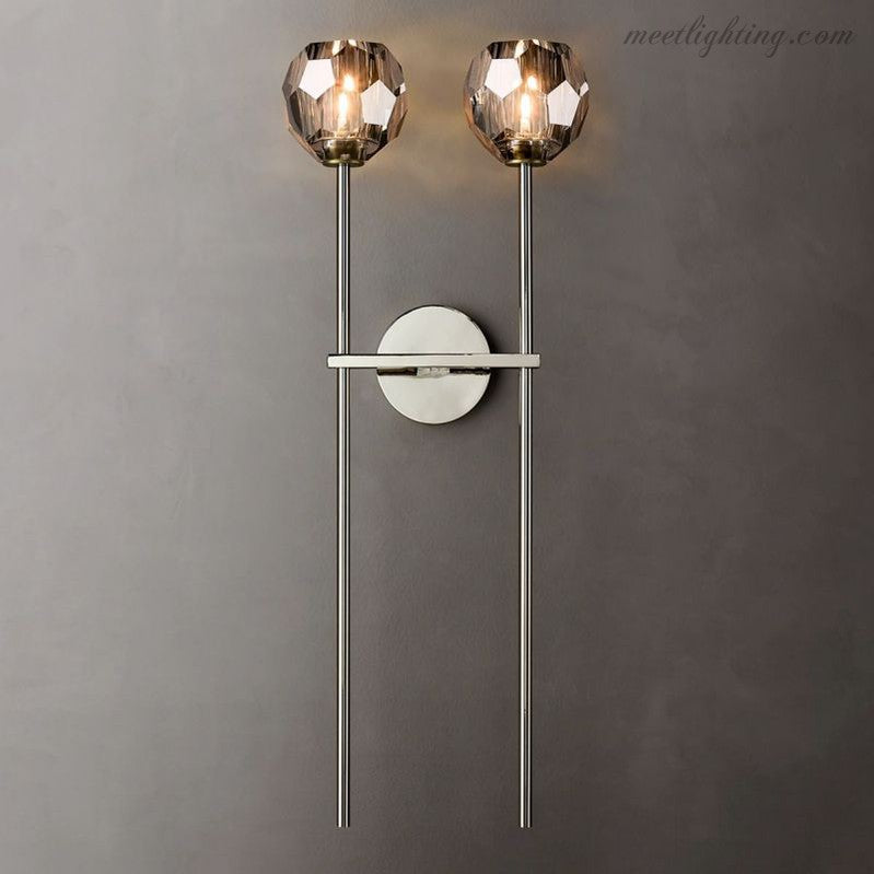 Boule Glass Double Wall Lamp (long)-Meet Lighting