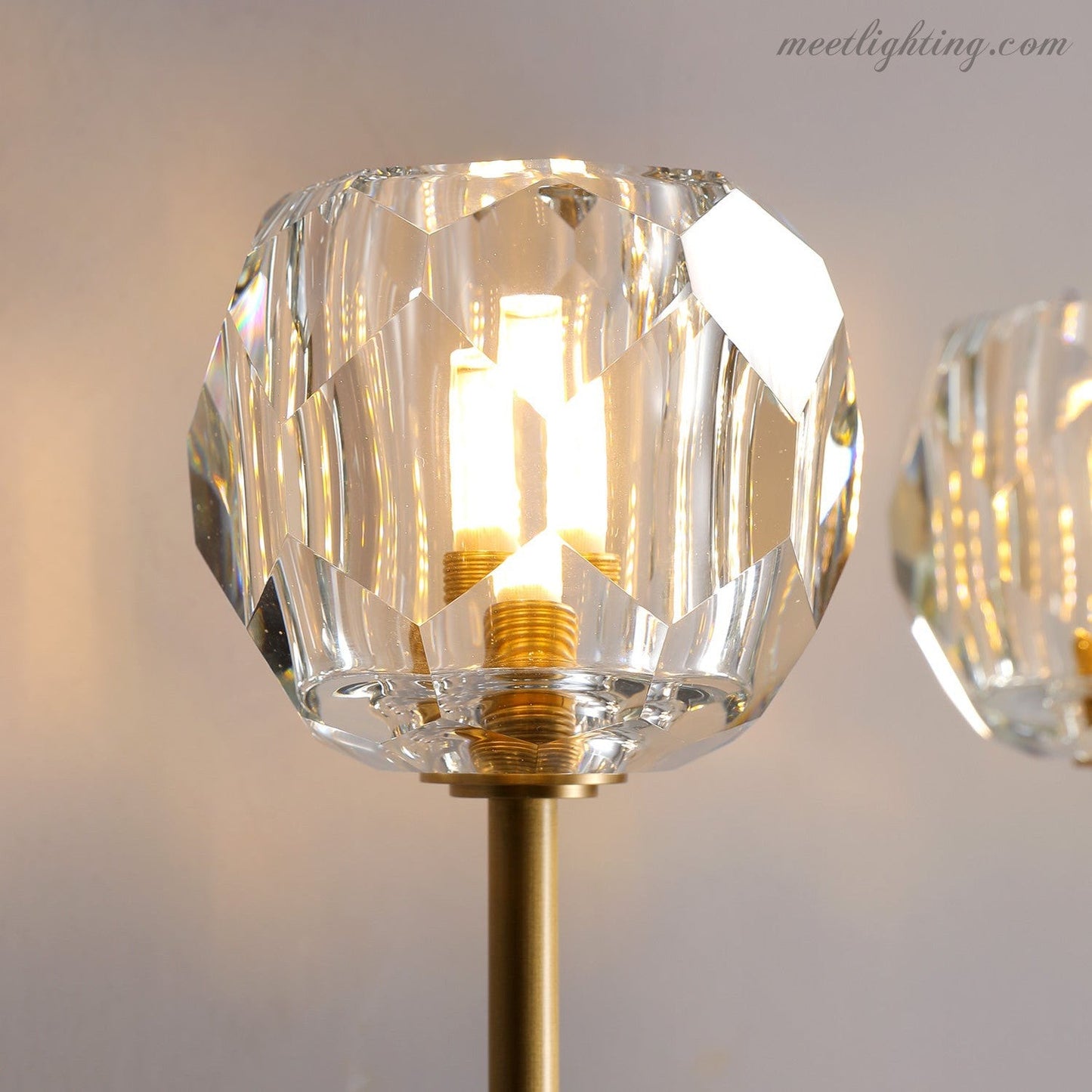 Boule Glass Double Wall Lamp (long)-Meet Lighting