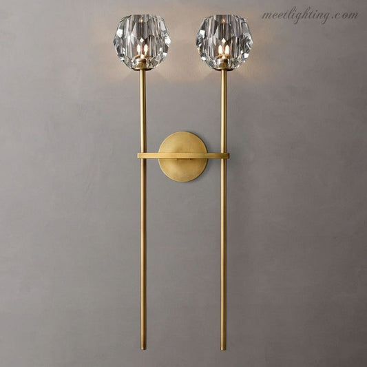 Boule Glass Double Wall Lamp (long)-Meet Lighting