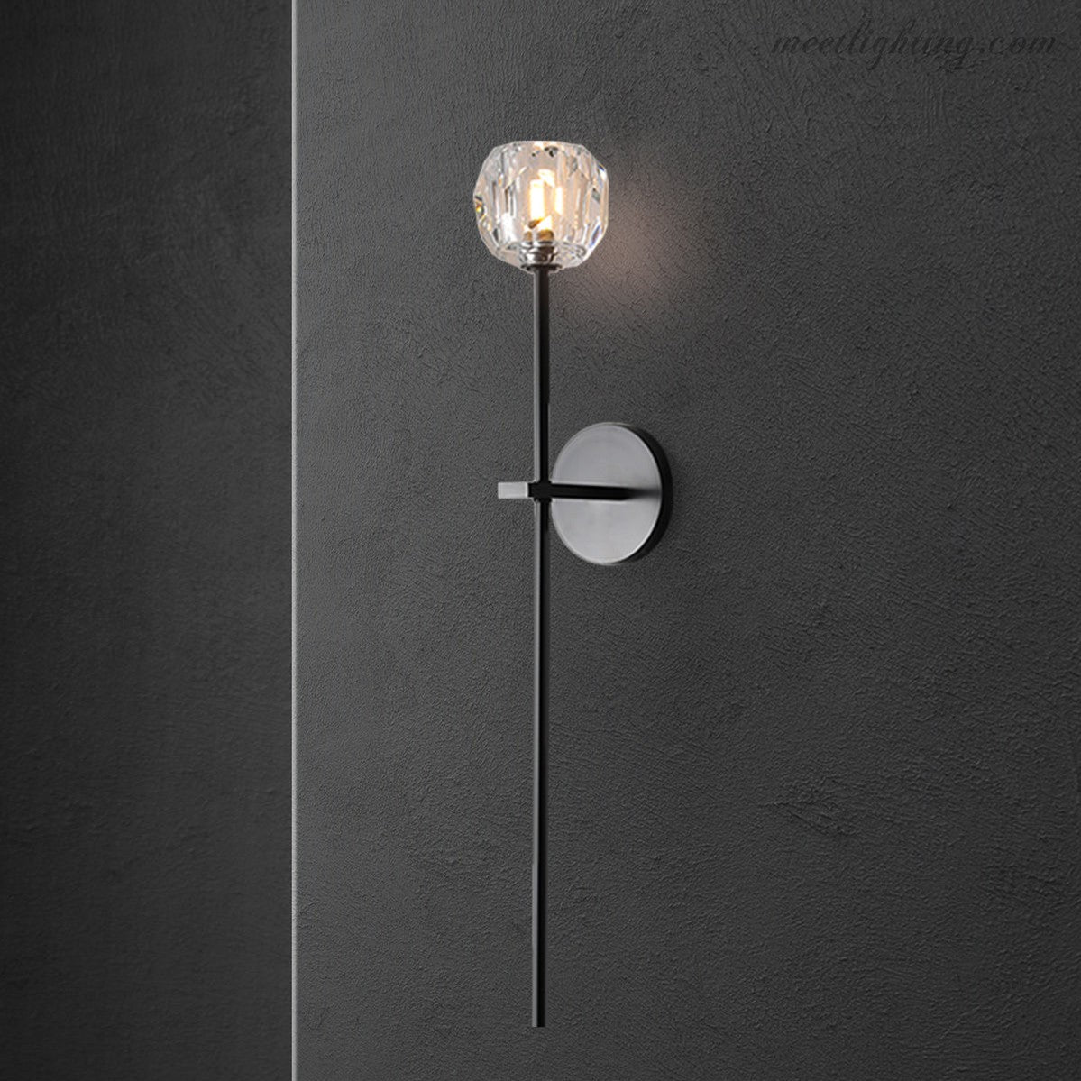 Boule Glass Grand Wall Sconce-Meet Lighting