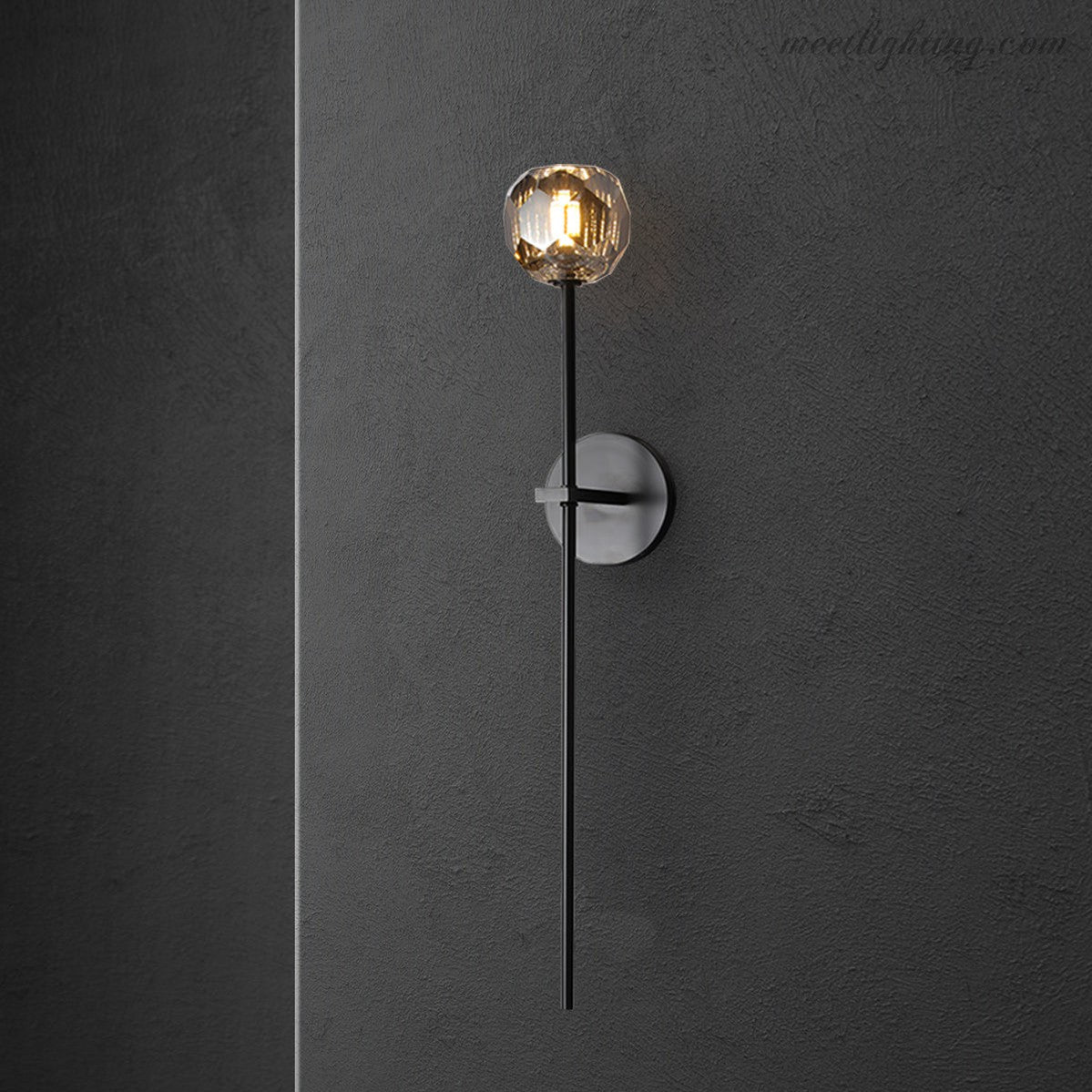 Boule Glass Grand Wall Sconce-Meet Lighting