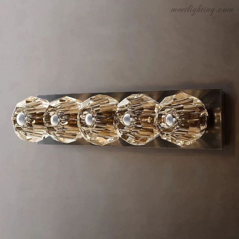 Boule Glass Linear Grand Wall Sconce-Meet Lighting