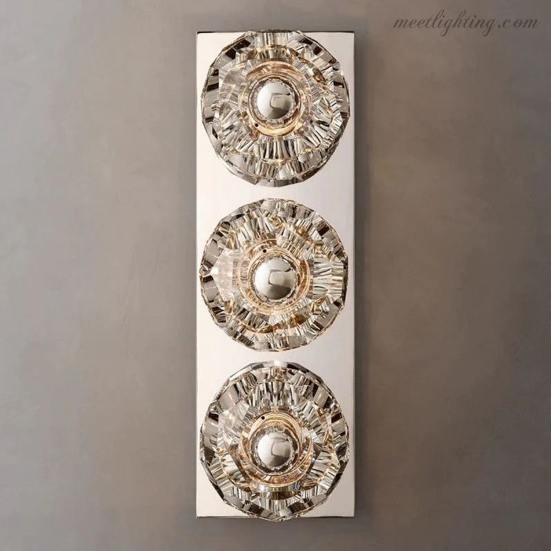 Boule Glass Linear Short Wall Sconce-Meet Lighting