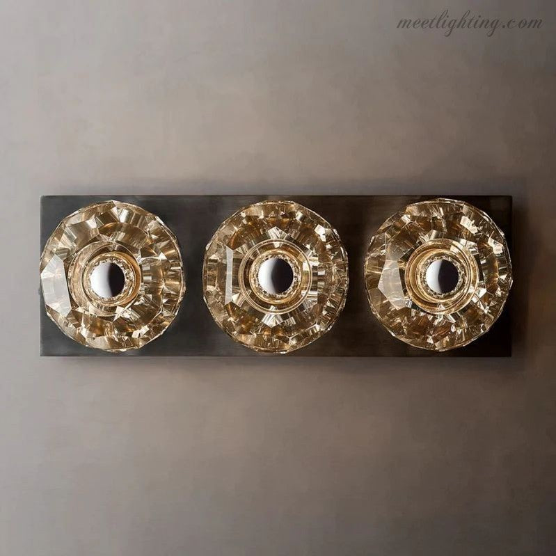 Boule Glass Linear Short Wall Sconce-Meet Lighting