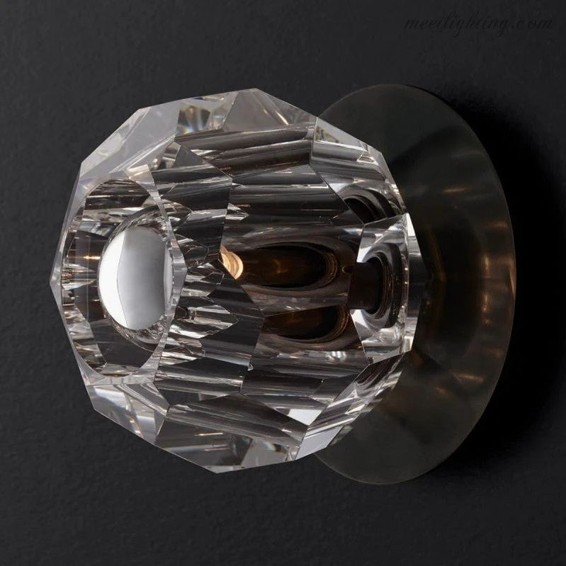 Boule Glass Petite Wall Sconce-Meet Lighting