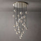 Boule Glass Round Cluster Chandelier 30"-Meet Lighting