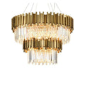 Bourbons Antoine Crystal Round Chandelier-MEET LIGHTING