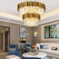 Bourbons Antoine Crystal Round Chandelier