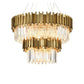 Bourbons Colin Crystal Round Chandelier