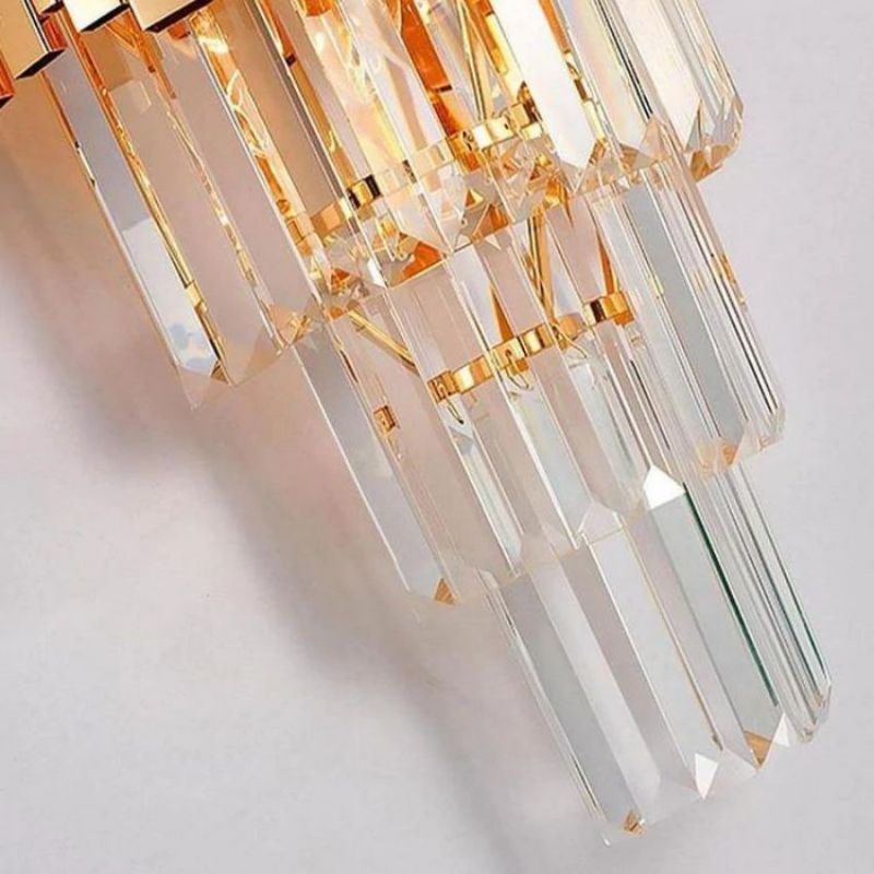Bourbons Crystal Sconce
