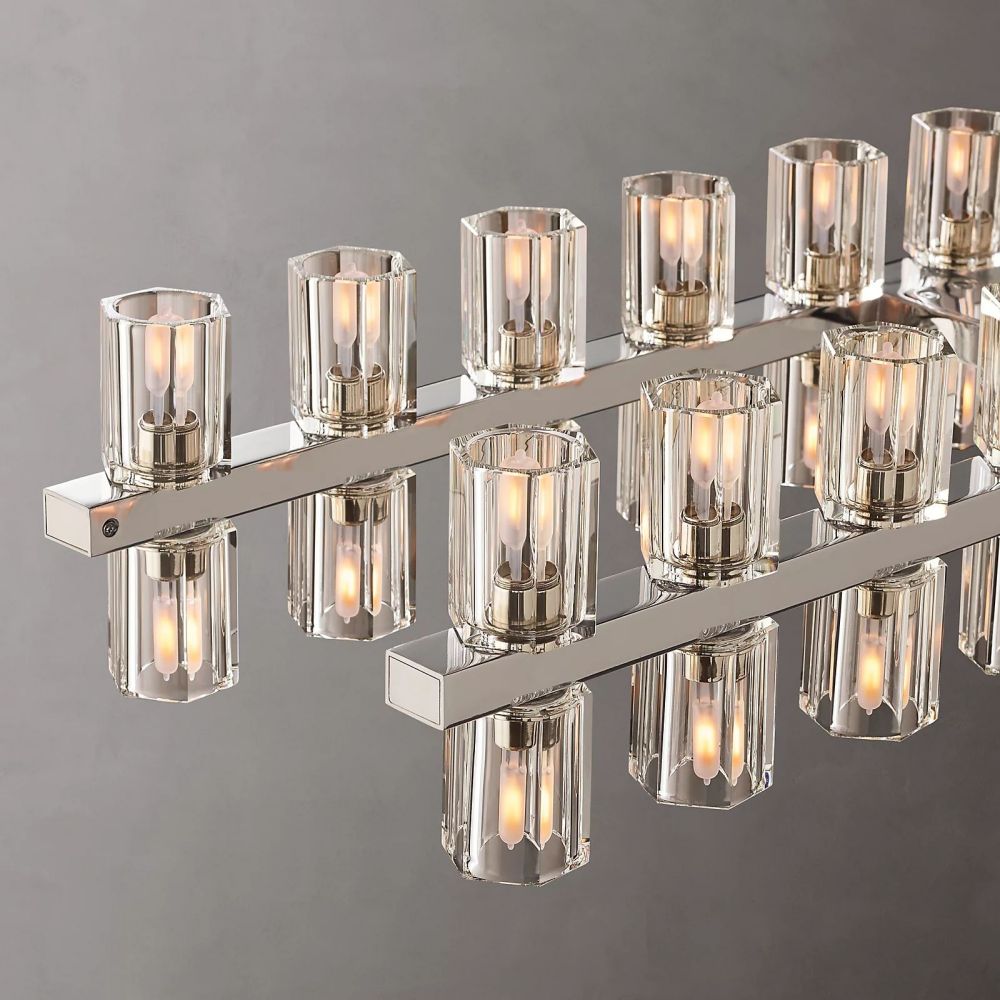 Brach Rectangle Chandelier-Meet Lighting