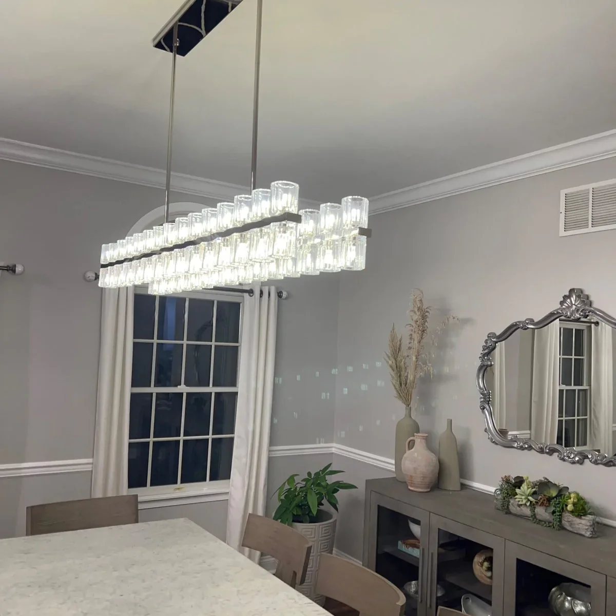 Brach Rectangle Chandelier-Meet Lighting