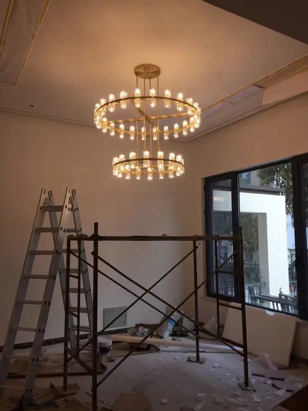 Brach Round Chandelier-Meet Lighting