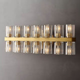 Beliy 14-light Sconce wall sconce for bedroom,wall sconce for dining room,wall sconce for stairways,wall sconce for foyer,wall sconce for bathrooms,wall sconce for kitchen,wall sconce for living room Rbrights Lacquered Brass  