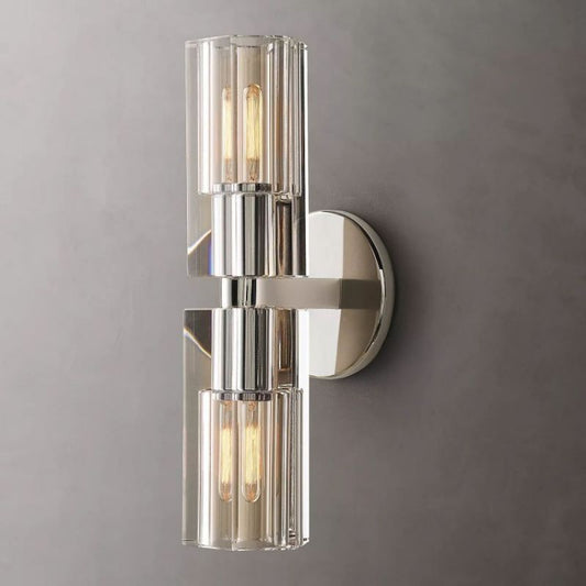 Beliy Linear Sconce wall sconce for bedroom,wall sconce for dining room,wall sconce for stairways,wall sconce for foyer,wall sconce for bathrooms,wall sconce for kitchen,wall sconce for living room Rbrights Polished Nickel  