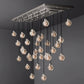 Pearl Rectangle Chandelier 72"