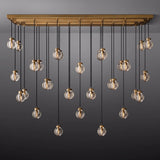 Pearl Rectangle Chandelier 72"