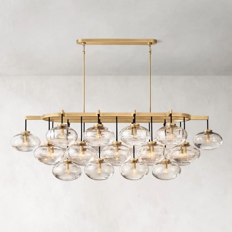 Cabrette Linear Chandelier 72"-MEET LIGHTING