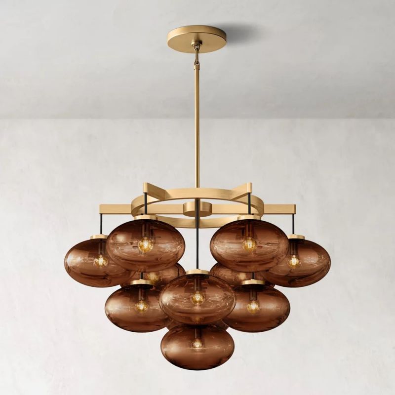 Cabernet Round Chandelier 36"-Meet Lighting