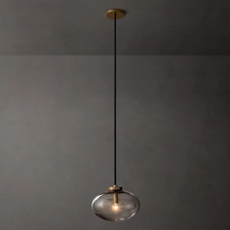 Cabrette Clear Glass Pendant