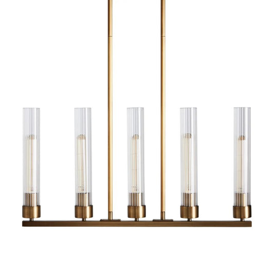 Cade Linear Chandelier-Meet Lighting