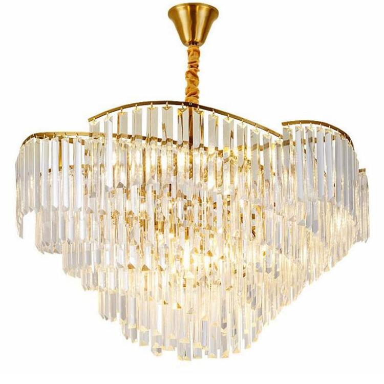 Caetano Crystal Chandelier-MEET LIGHTING