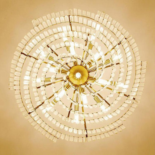 Caetano Crystal Chandelier-Meet Lighting