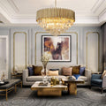 Callistenes Clear Crystal Chandelier-MEET LIGHTING