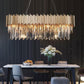 Candi Crystal Chandelier for Dining Room-Meet Lighting