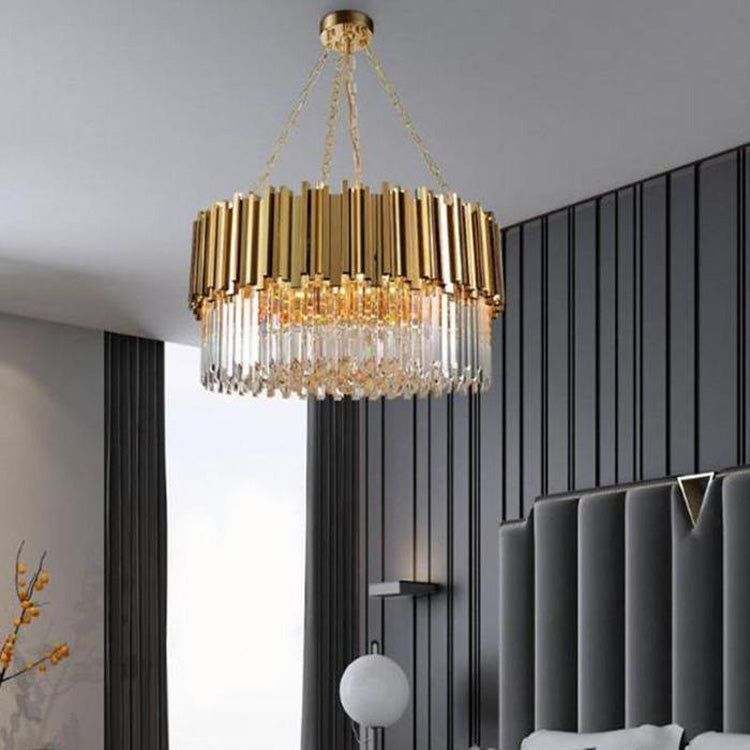 Candi Round Modern Chandelier Chain-Meet Lighting