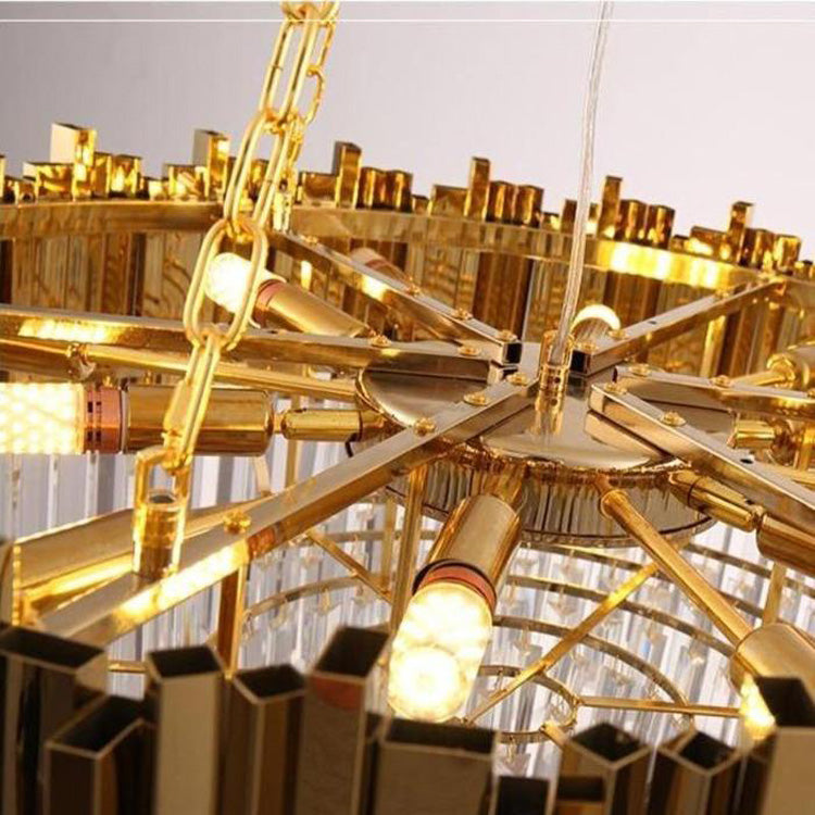 Candi Round Modern Chandelier Chain-MEET LIGHTING