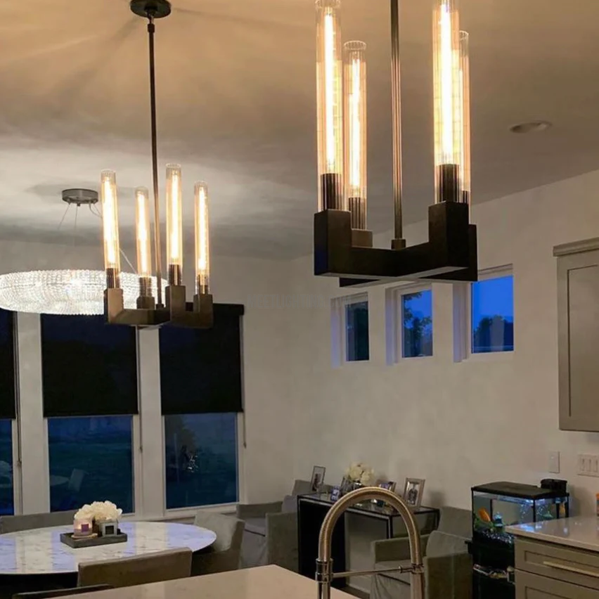 Cania Glass Pendant Modern Kitchen Pendant Light-Meet Lighting