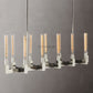 Cania Linear Chandelier 55"-Meet Lighting