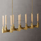 Cania Linear Chandelier 55"-Meet Lighting