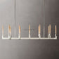 Cania Linear Chandelier 67"-Meet Lighting