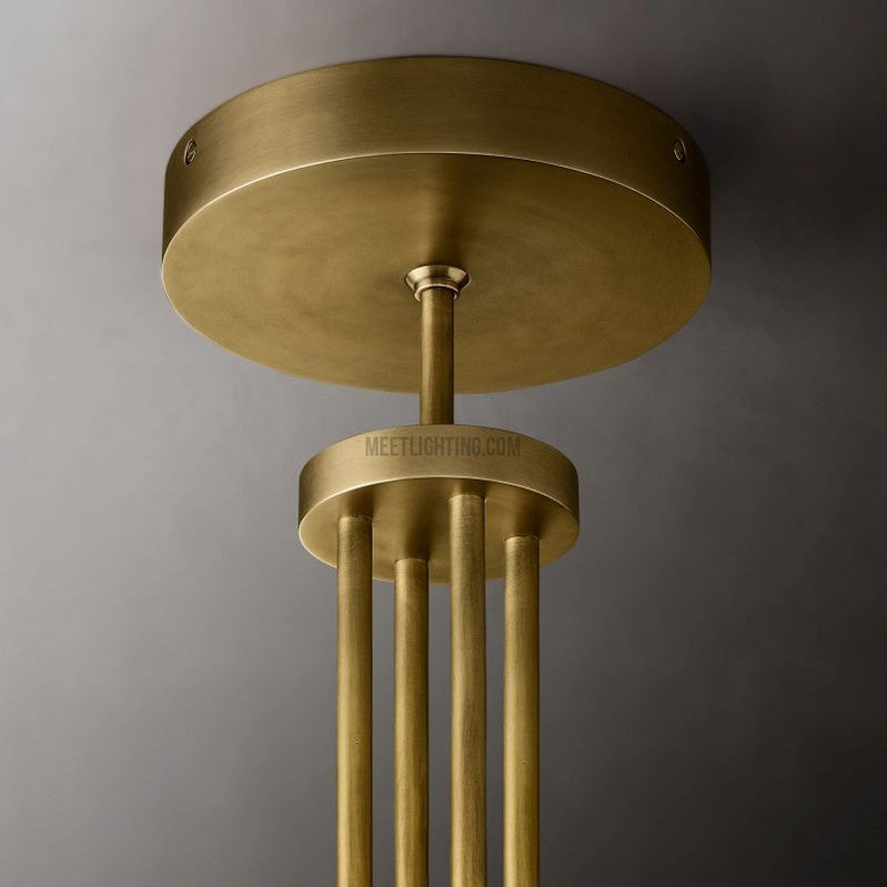 Cannele Round Chandelier 36"-MEET LIGHTING