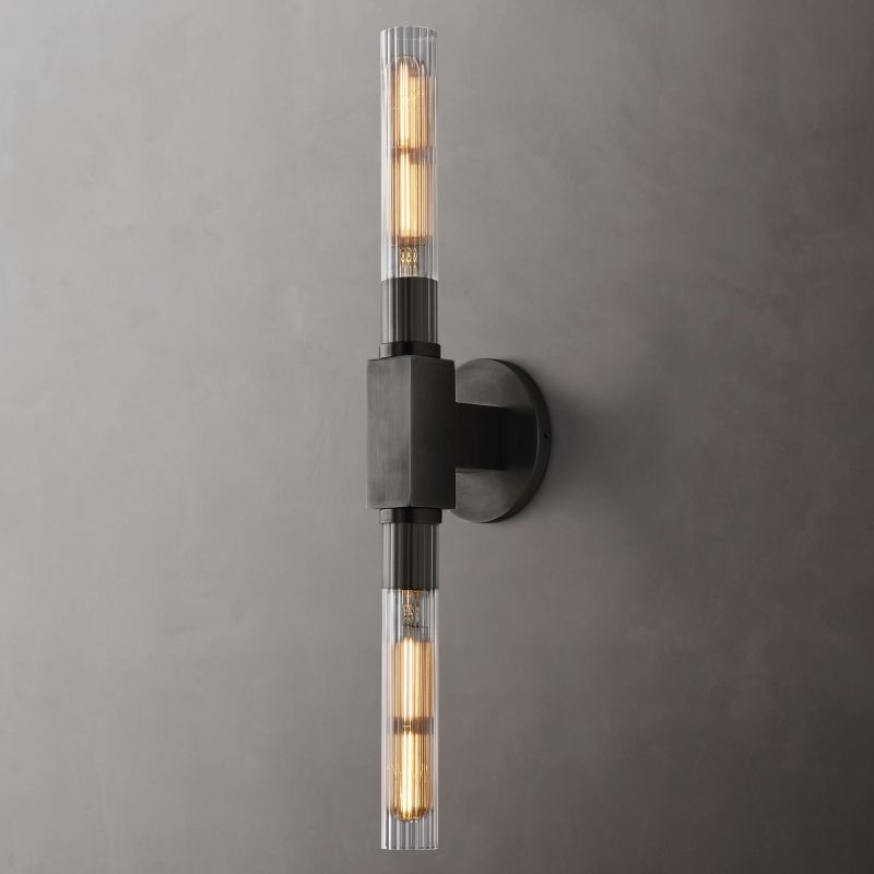 Cania Linear Sconce wall sconce for bedroom,wall sconce for dining room,wall sconce for stairways,wall sconce for foyer,wall sconce for bathrooms,wall sconce for kitchen,wall sconce for living room Rbrights Matte Black  