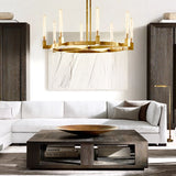 Cania Round Chandelier 60" chandeliers for dining room,chandeliers for stairways,chandeliers for foyer,chandeliers for bedrooms,chandeliers for kitchen,chandeliers for living room Rbrights   